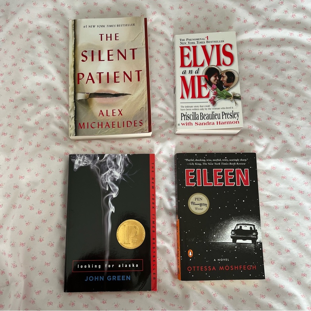 booktok coquette thriller book bundle🎀🎀